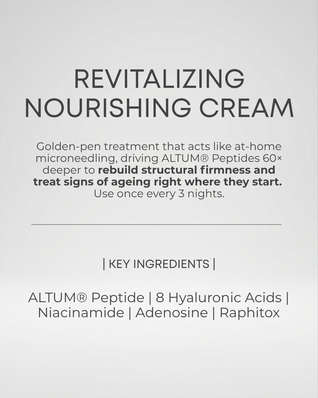 Revitalizing Nourishing Cream